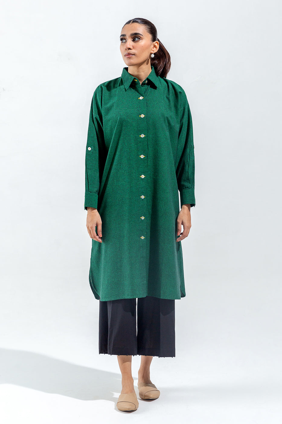 Basic Yarn Dyed Shirt (Pret)