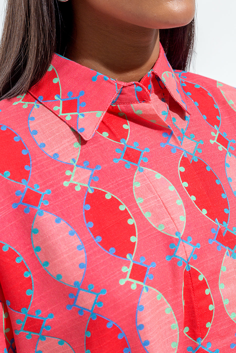Basic Slub Khaddar Tunic (Pret)