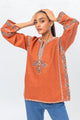 Plain chiffon dupatta