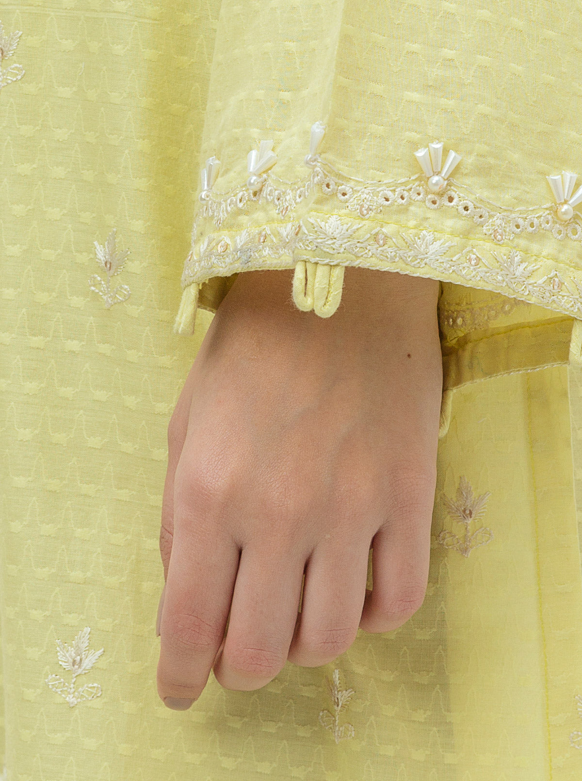 Embroidered Shirt With Dupatta