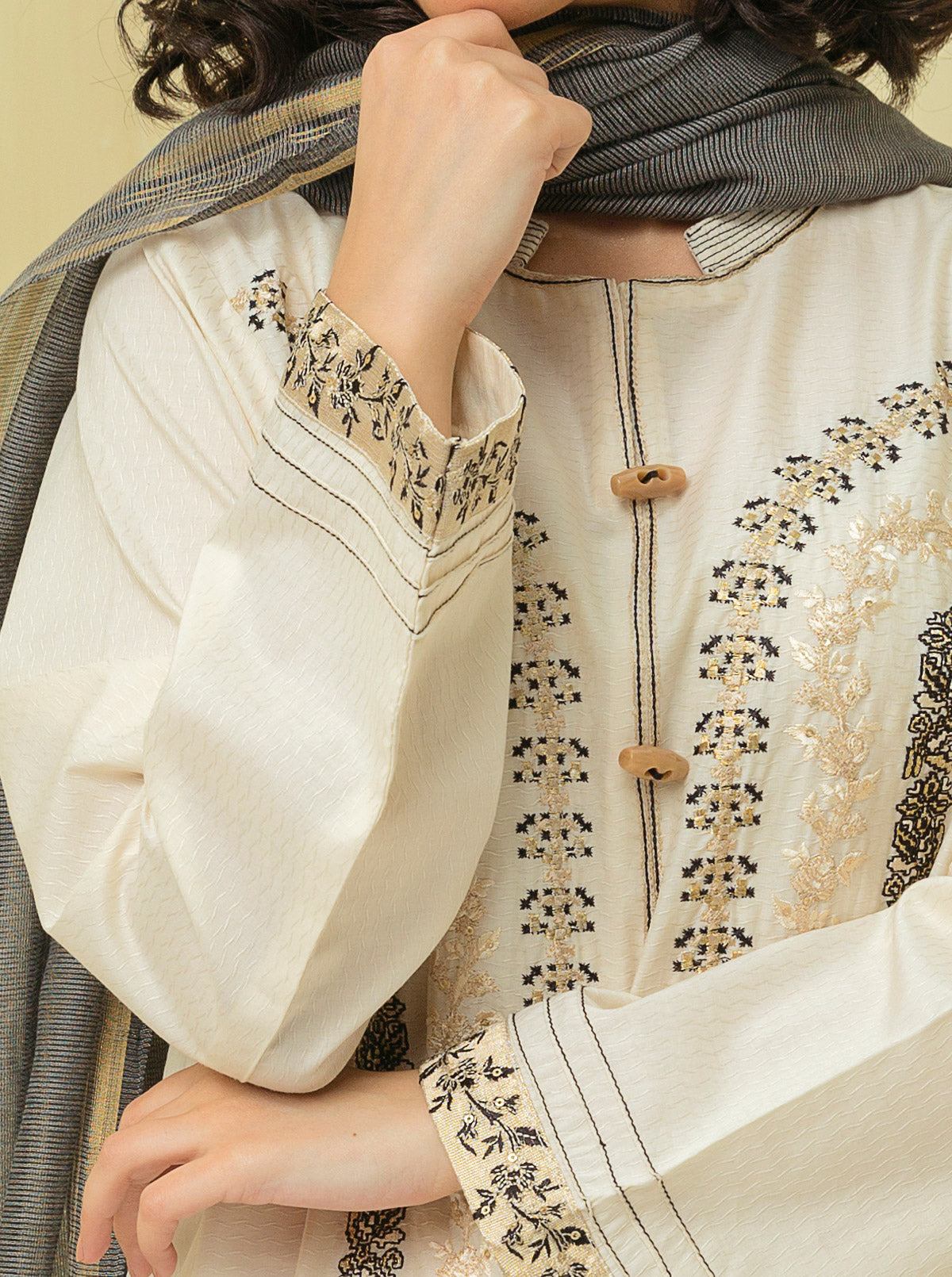SS25DD-2553  SKY BLUE DUPATTA