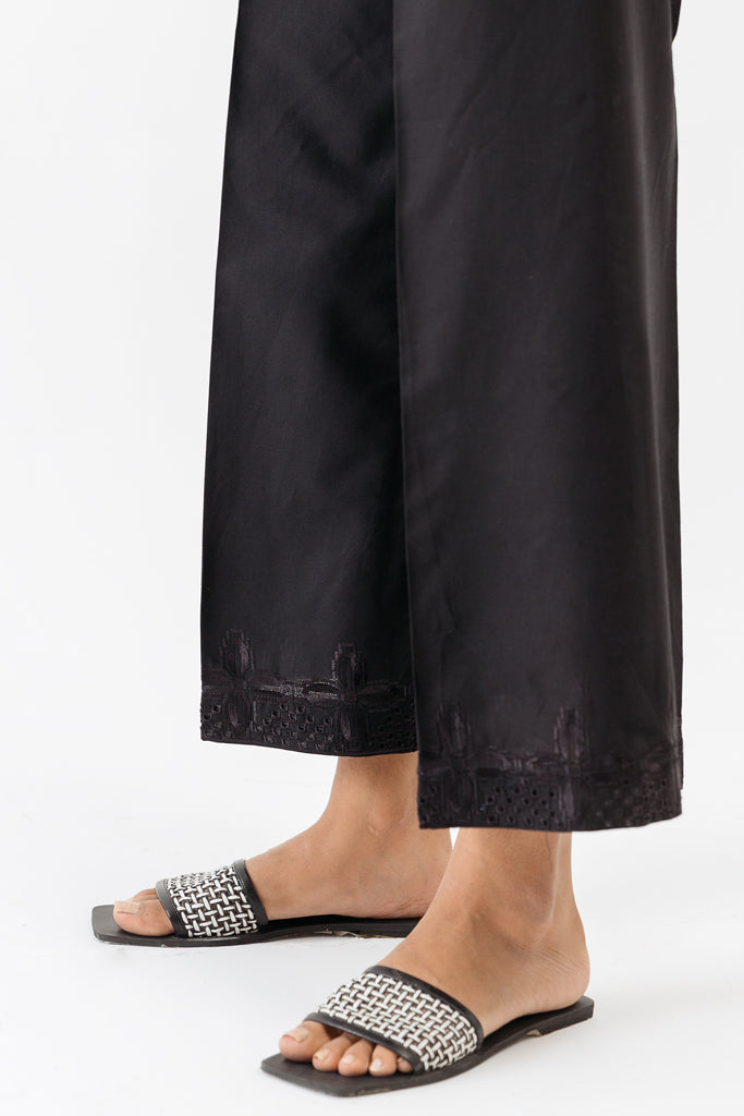 Embroidered Slack Pants