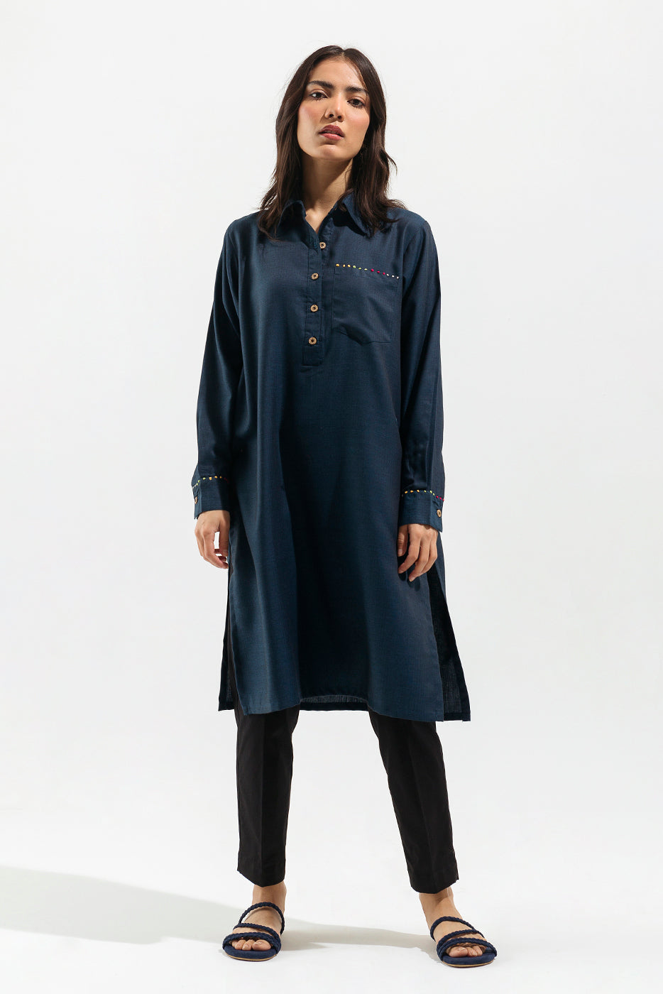 Basic Chambray Shirt (Pret)