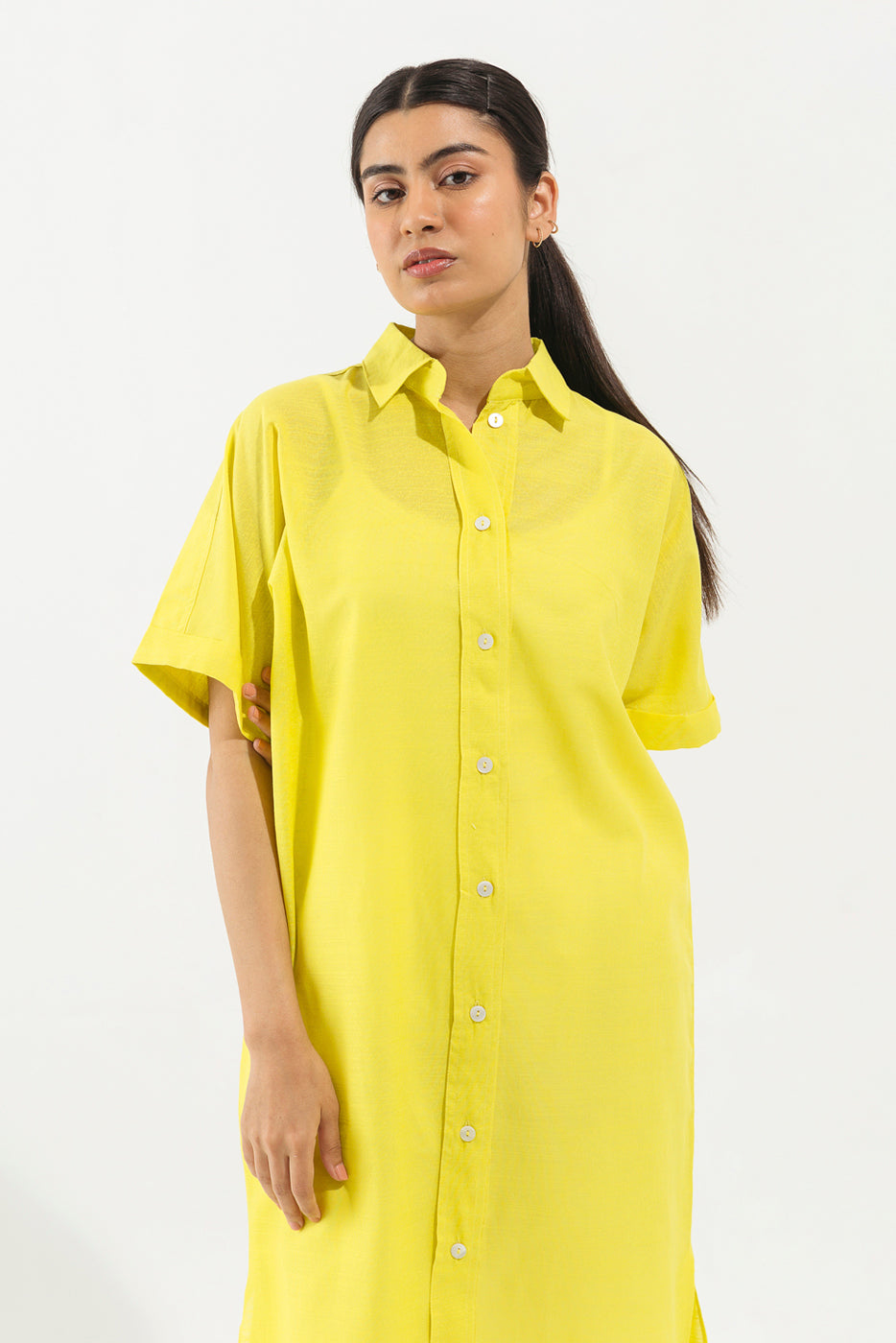 Basic Textured Shirt (Pret)