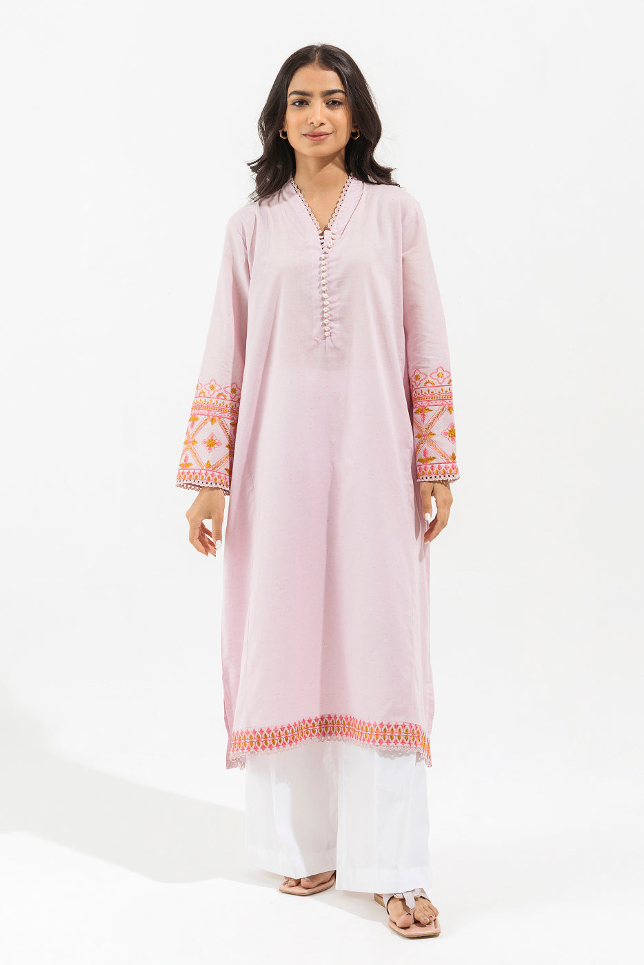 Embroidered Multi Neps Shirt (Pret)