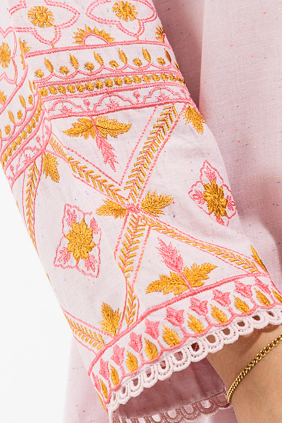 Embroidered Multi Neps Shirt (Pret)