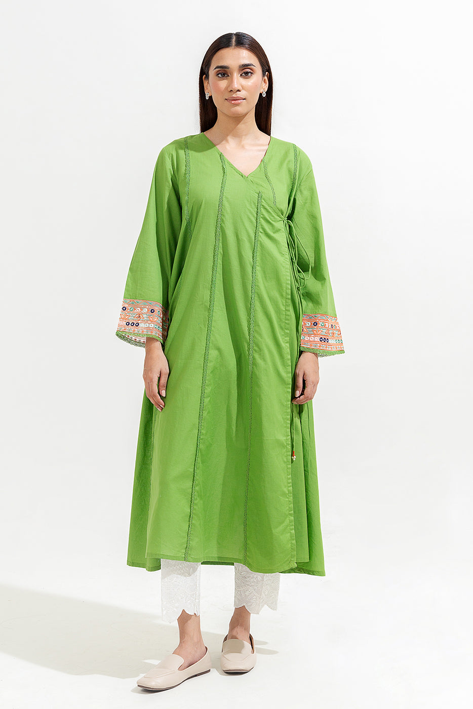 Embroidered Cotton Shirt (Pret)