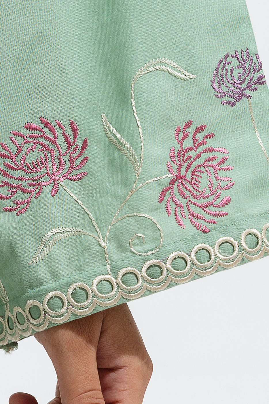 Embroidered Viscose Shirt (Pret)