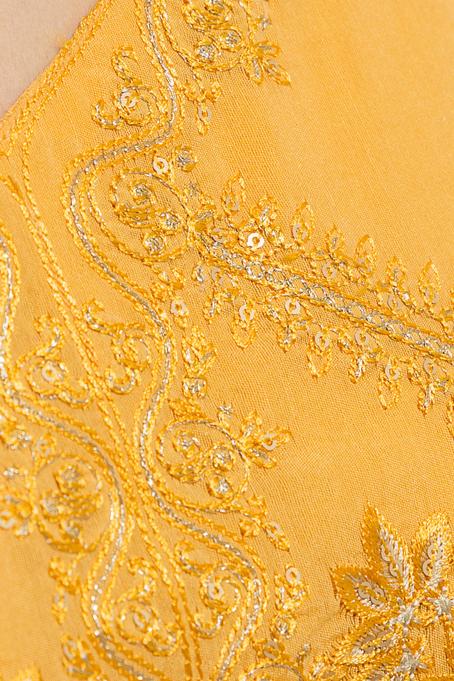 Embroidered Paper Cotton Shirt (Luxury Pret)