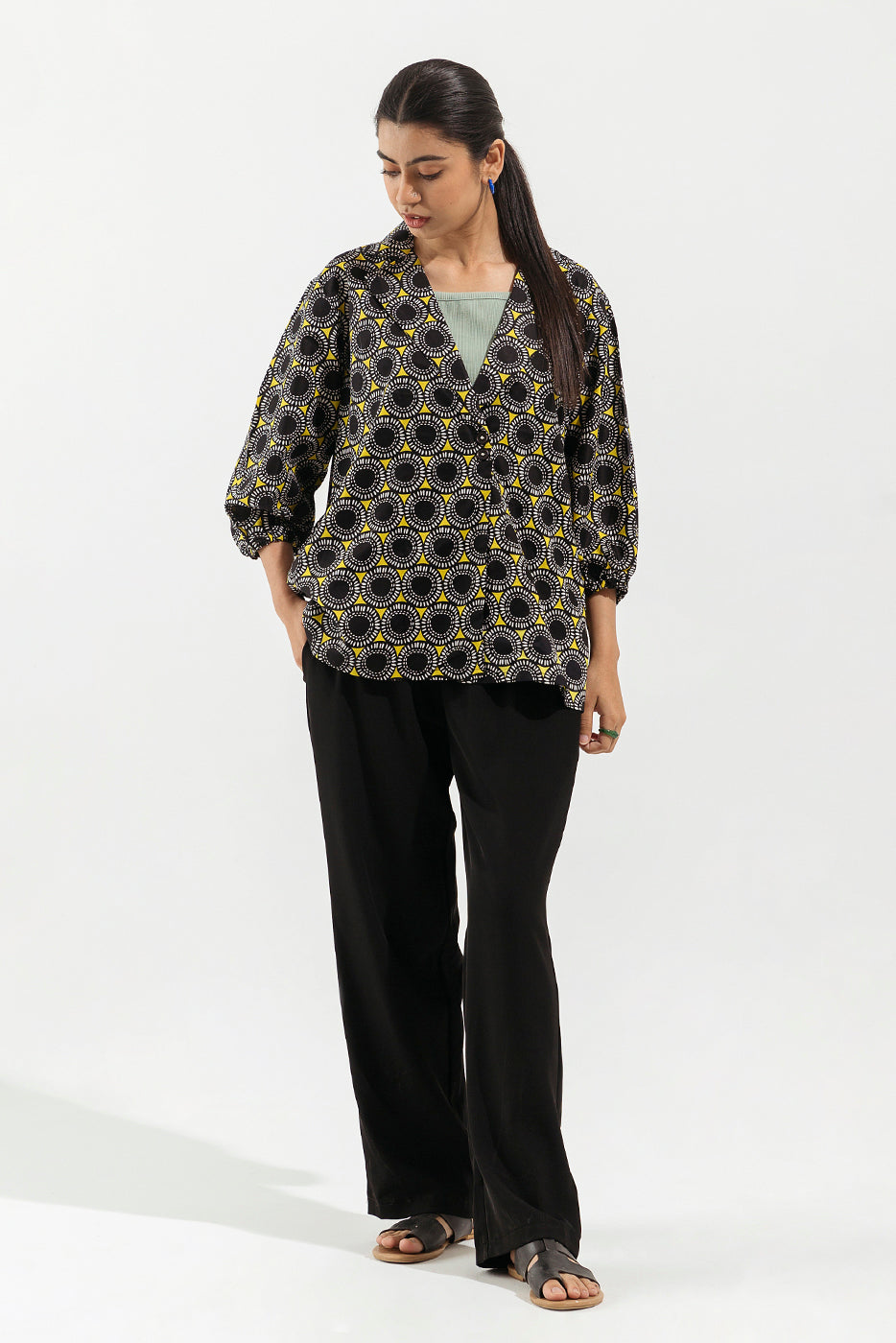 Printed Lawn Top (Pret)