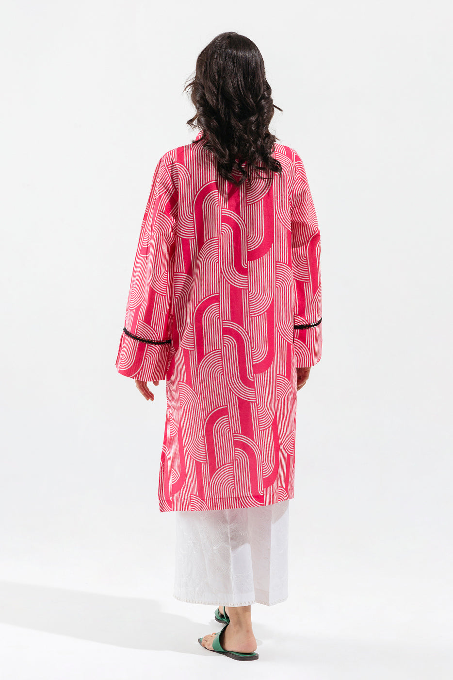 Embroidered Printed Lawn Shirt (Pret)