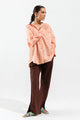 Peach Button Down Shirt