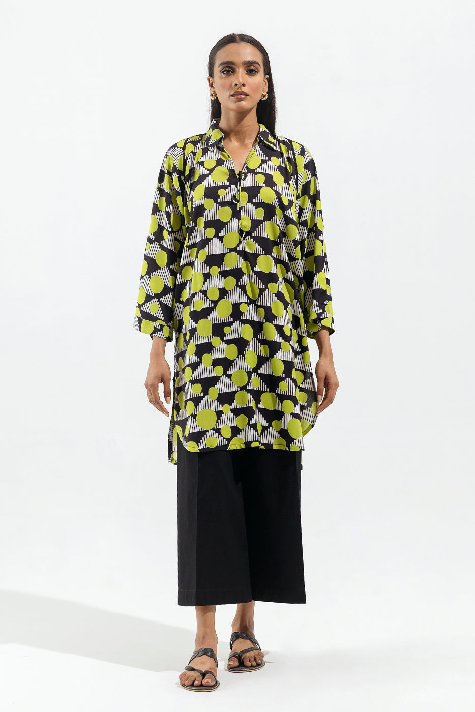 BASIC VISCOSE SHIRT (PRET)