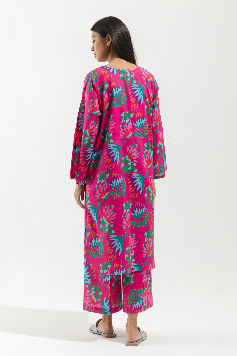 Printed Lawn Shirt(Pret)