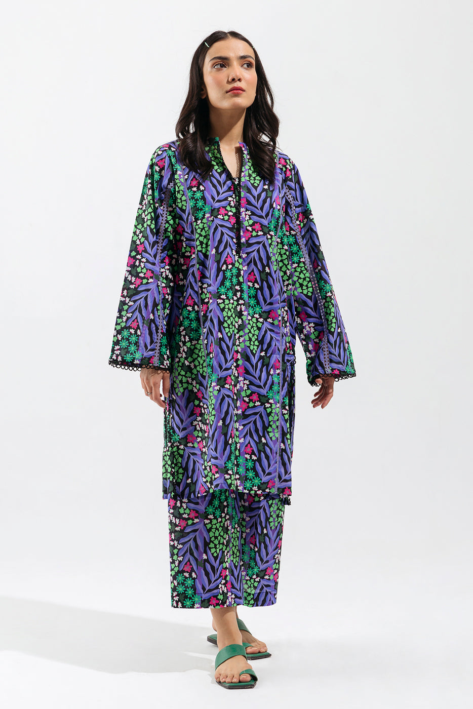 Printed Lawn Shirt (Pret)