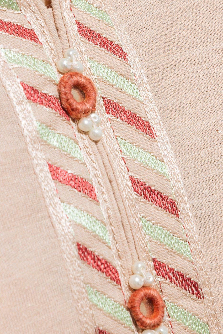 Embroidered Textured Shirt (Pret)