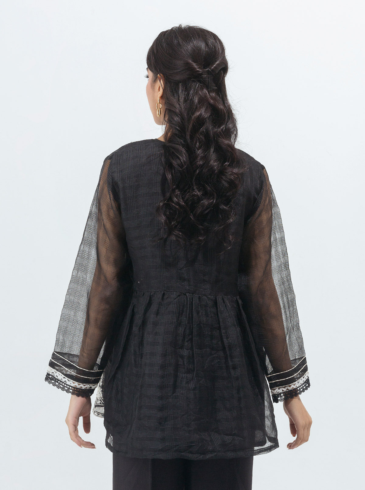 Embroidered Peplum