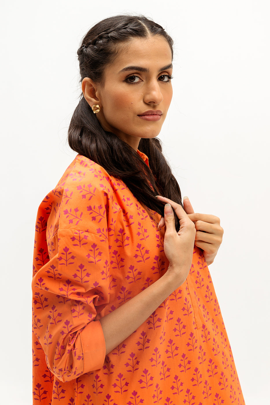 Printed Cotton Shirt (Pret)