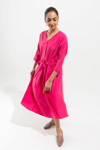 PINK LONG DRESS