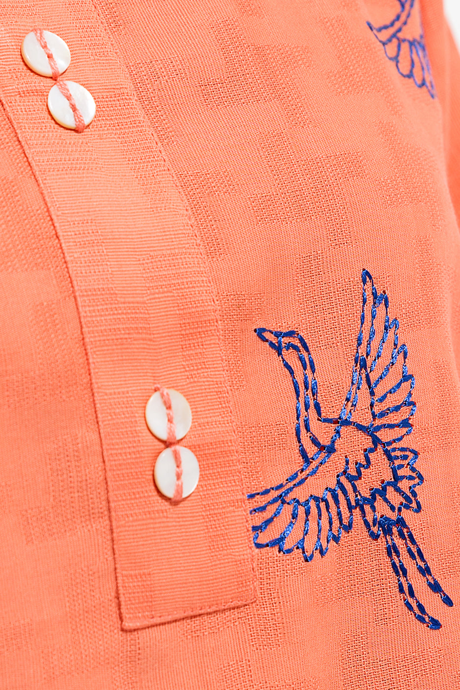 Embroidered Jacquard Shirt (Pret)