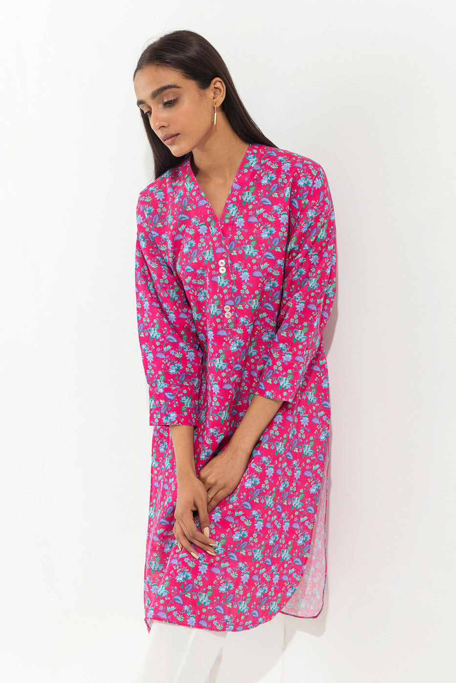 Printed Jacquard Shirt (Pret)