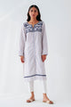 Embroidered Chambray Shirt (Pret)