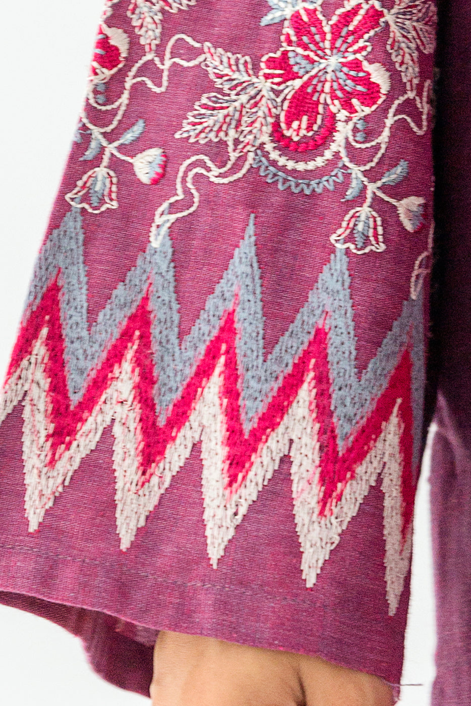 2 Piece Embroidered Khaddar Suit (Pret)