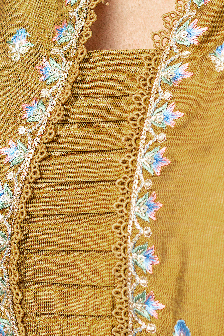 Embellished Dupatta (As Shown)