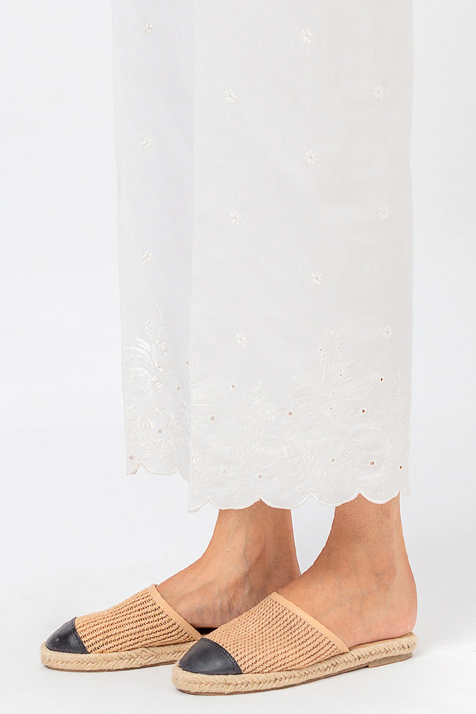 Embellished Velvet Trousers (As Shown)