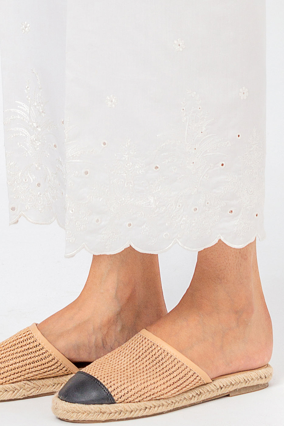 Embellished Velvet Trousers (As Shown)