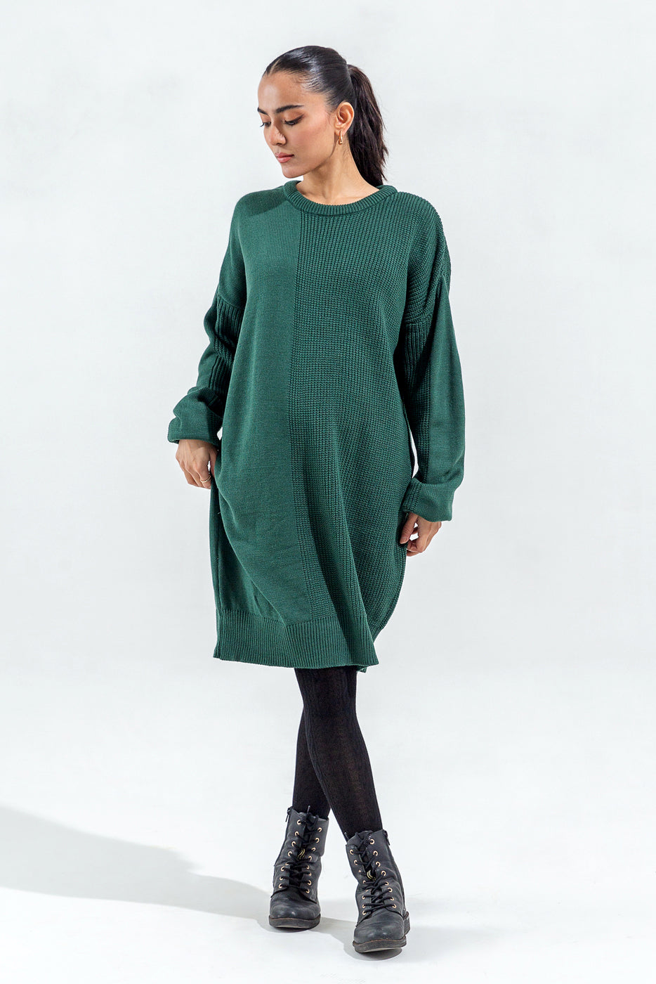 Plain velvet trousers