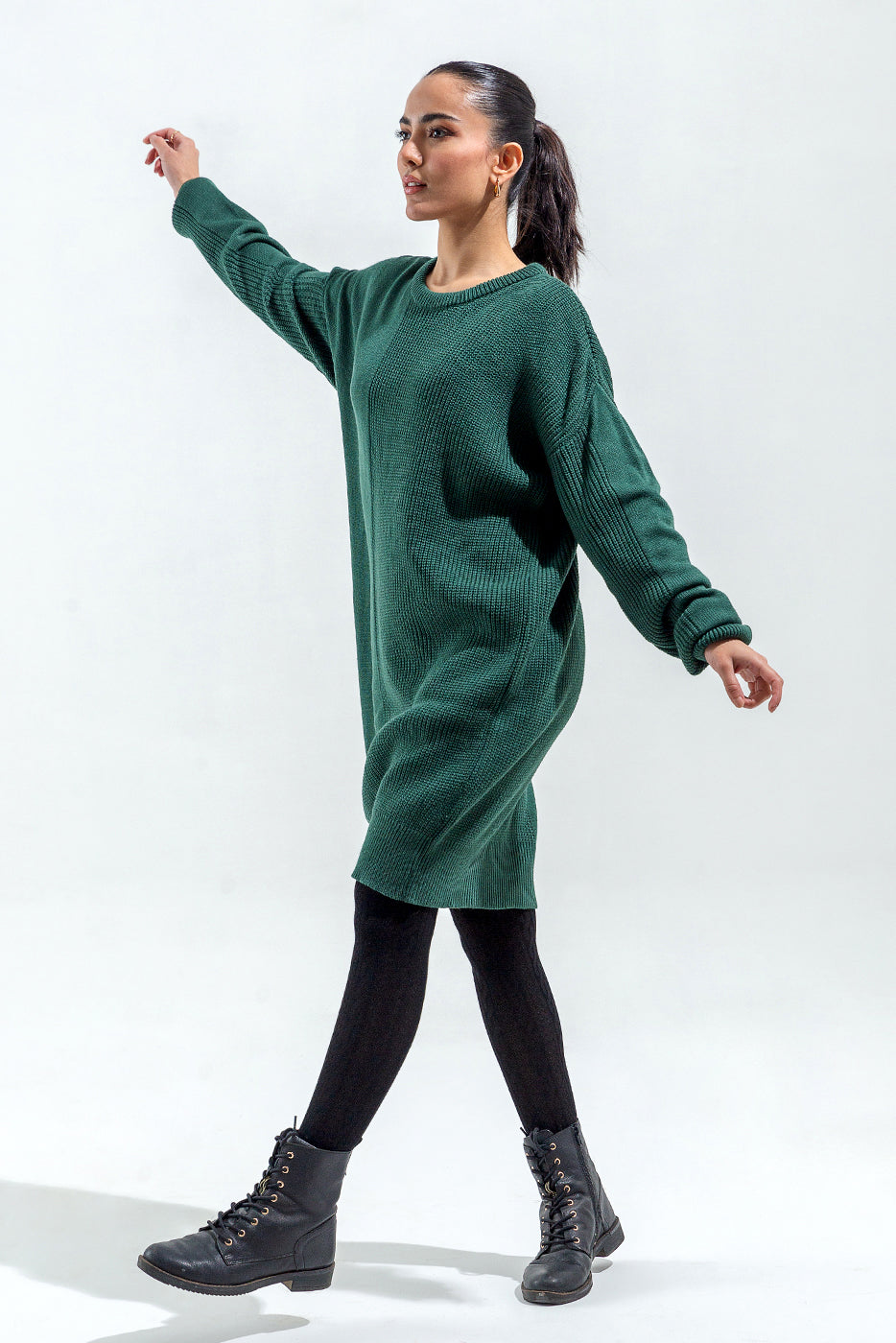 Plain velvet trousers
