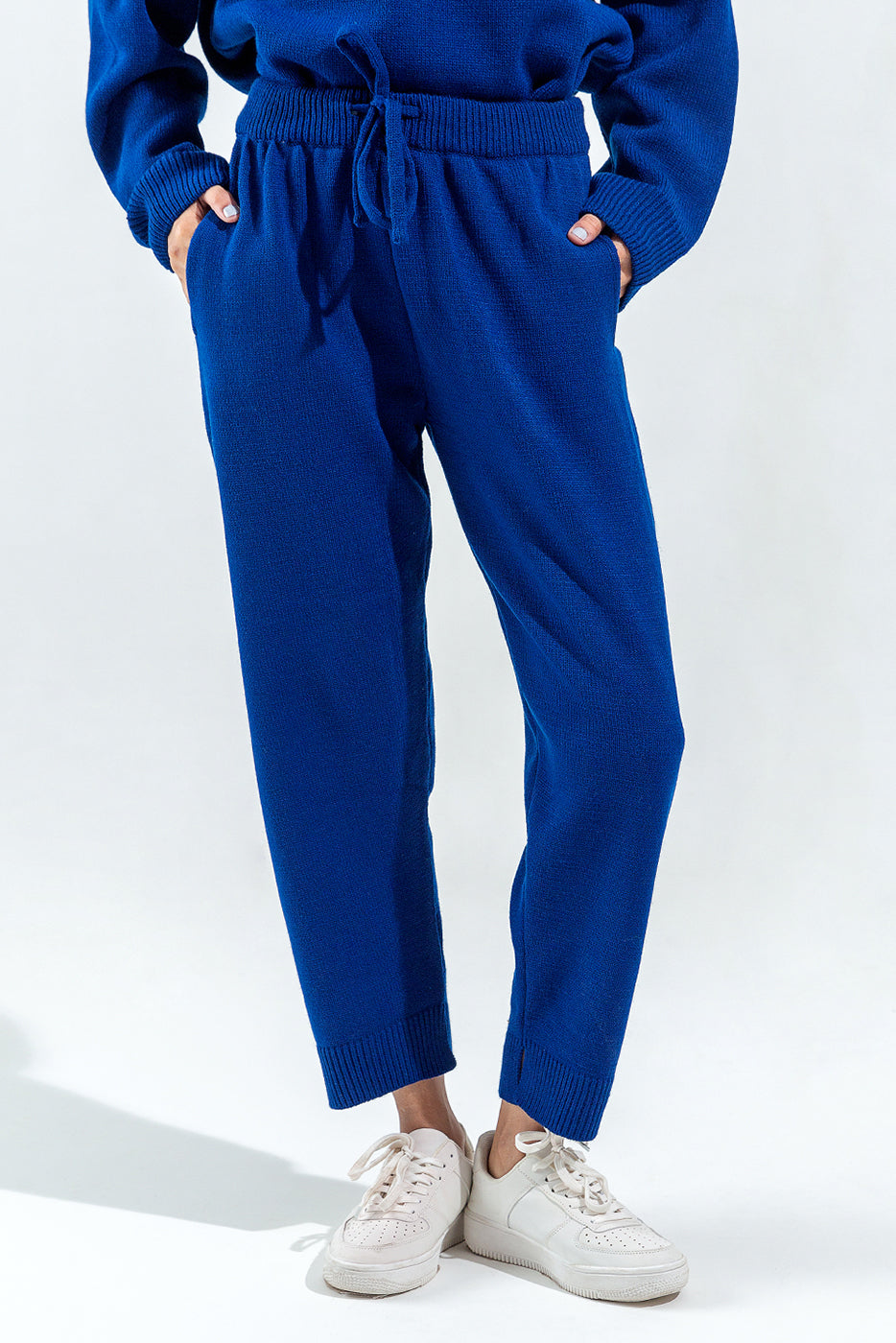 Knitted Tapered Trousers