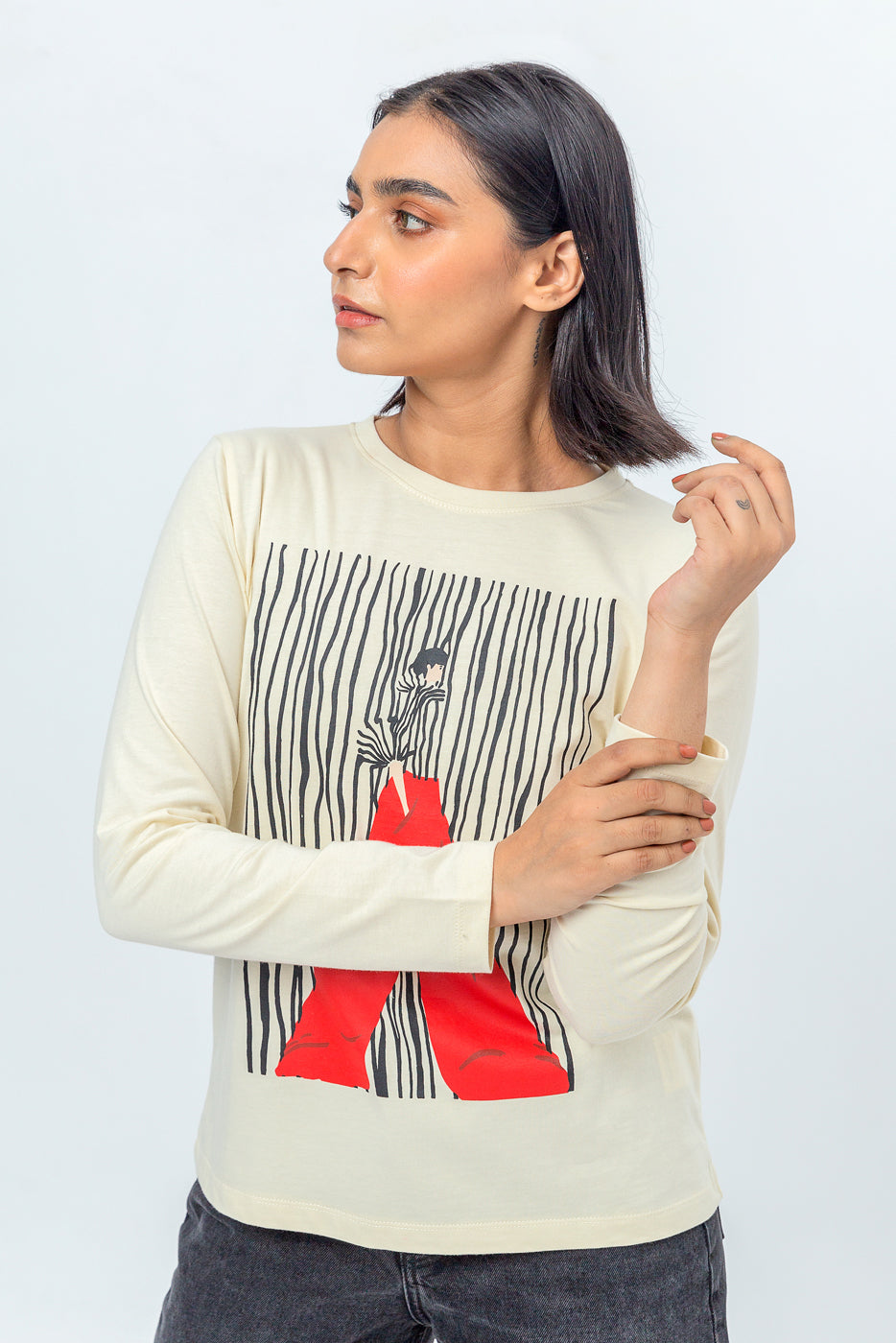 Embellished dupatta (as show)