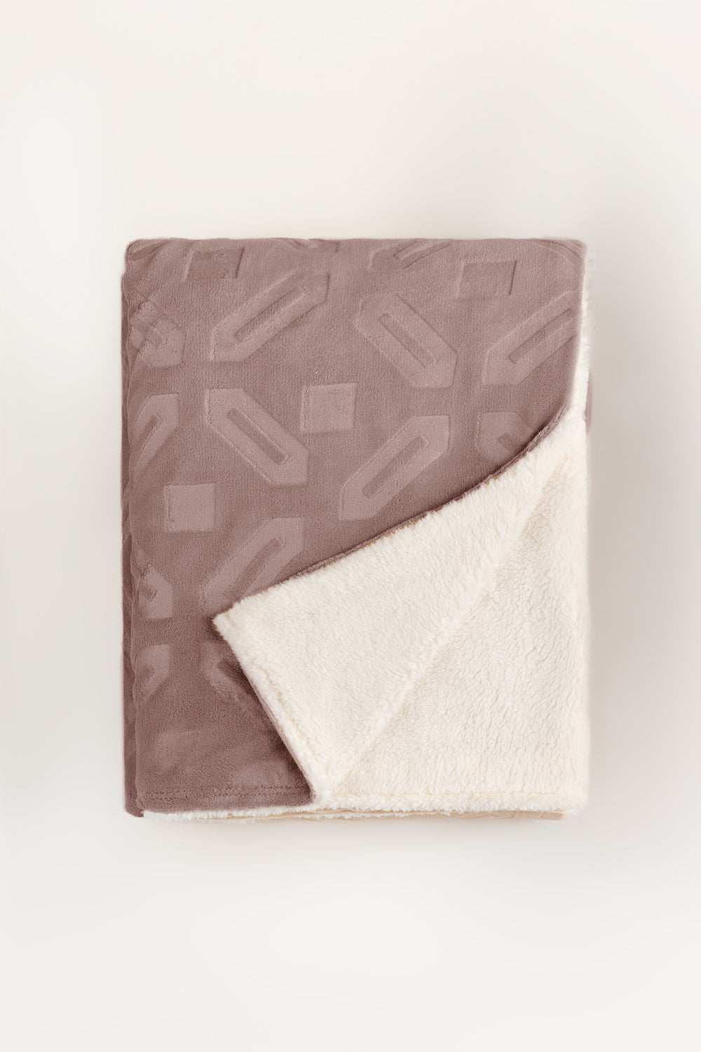 Bark Double Ply Fleece Throw