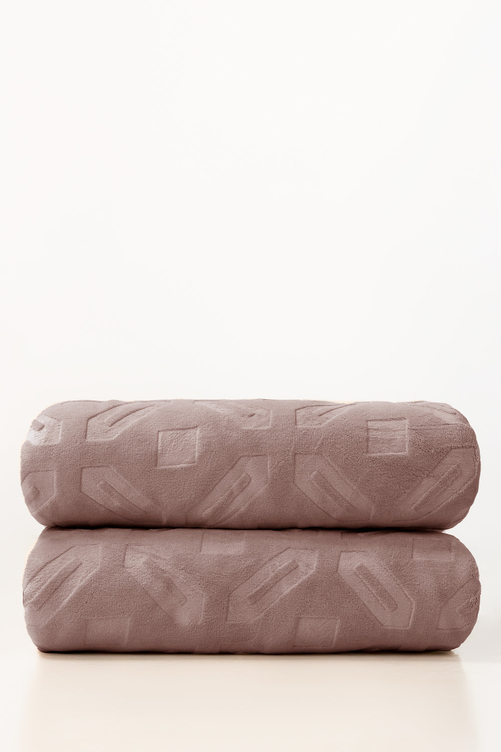 Bark Double Ply Fleece Throw