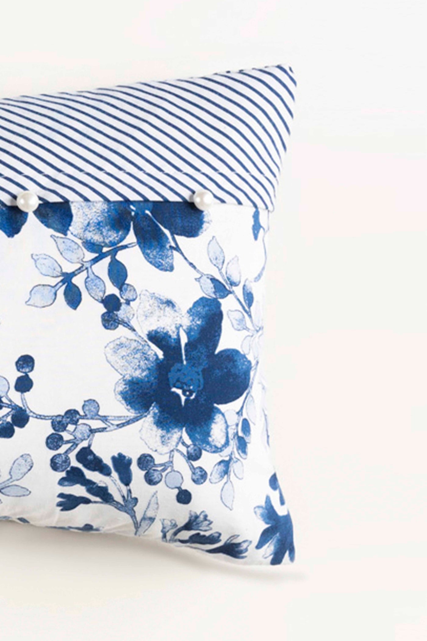 Bijou Blue Deck Cushion Cover