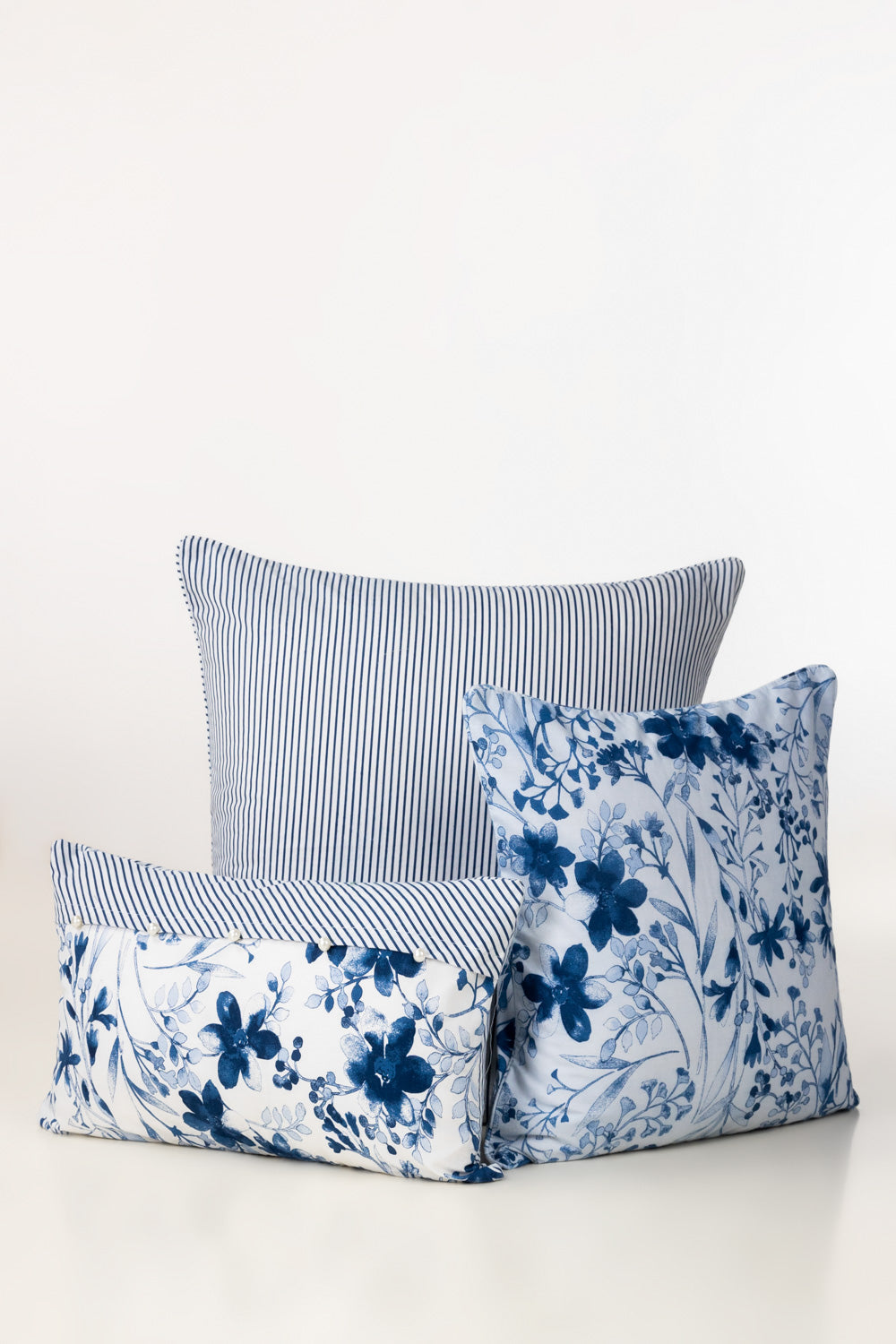 Bijou Blue Deck Cushion Cover