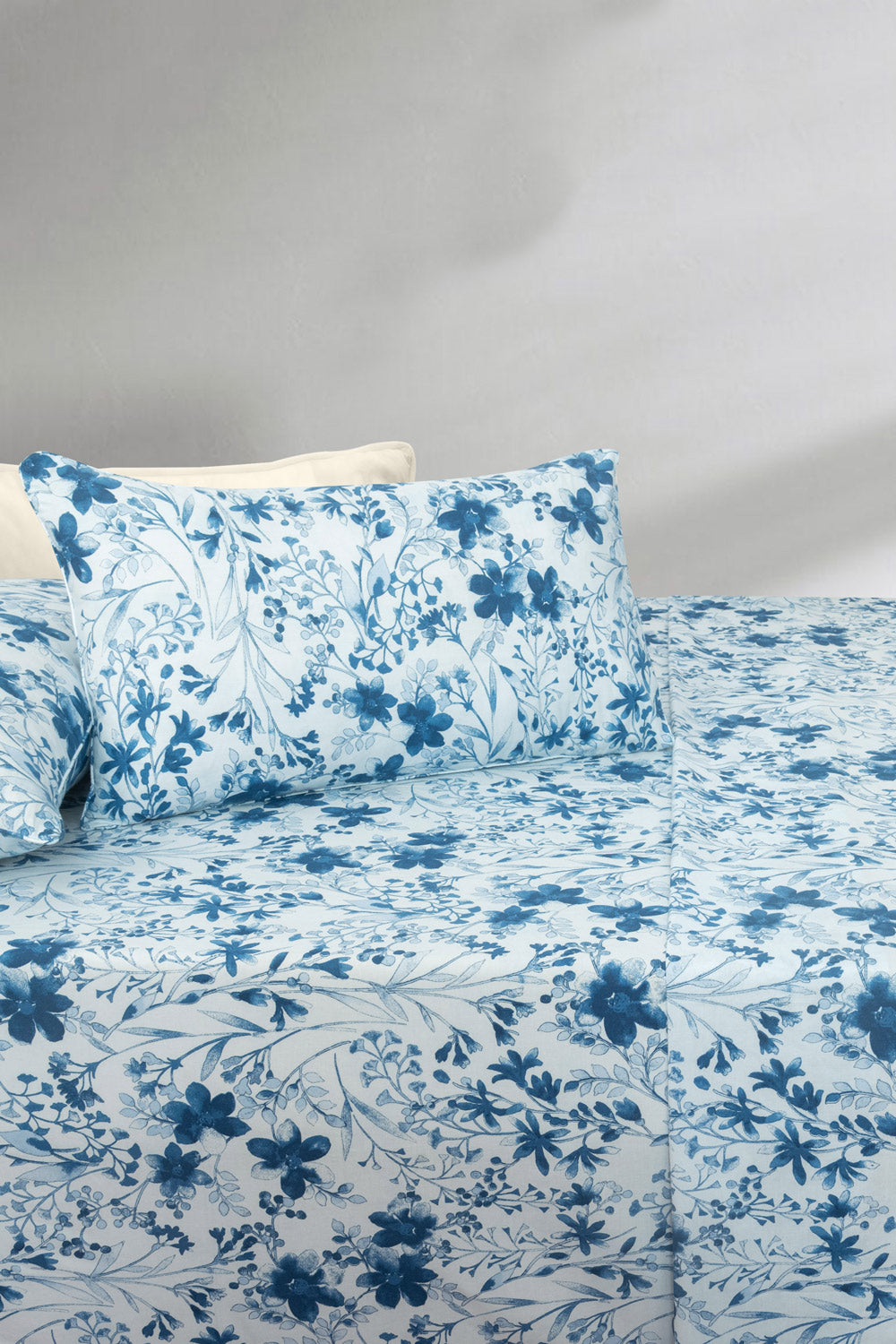 Bijou Blue Bed Sheet Set