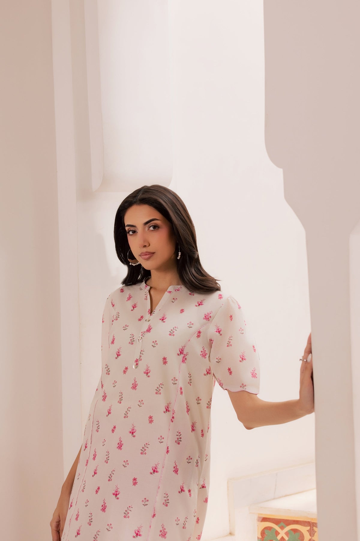 Biscoff 2Pc - Printed Lawn Dress