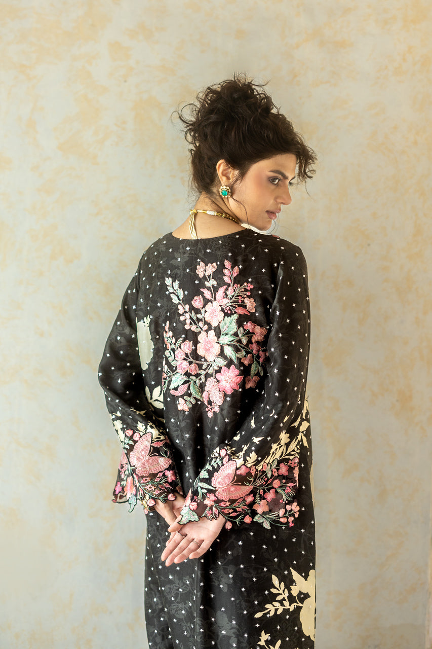 Black Charm Kaftan - RTD