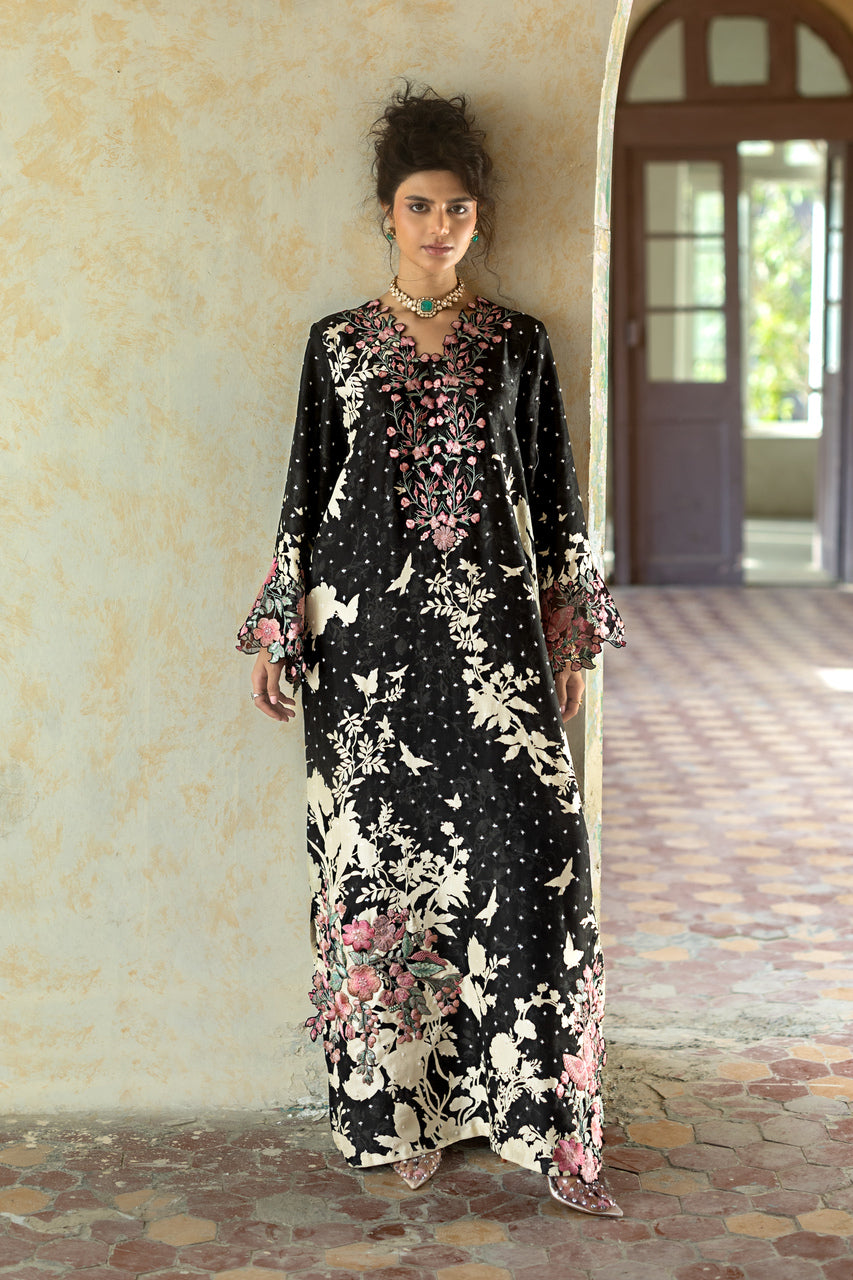 Black Charm Kaftan