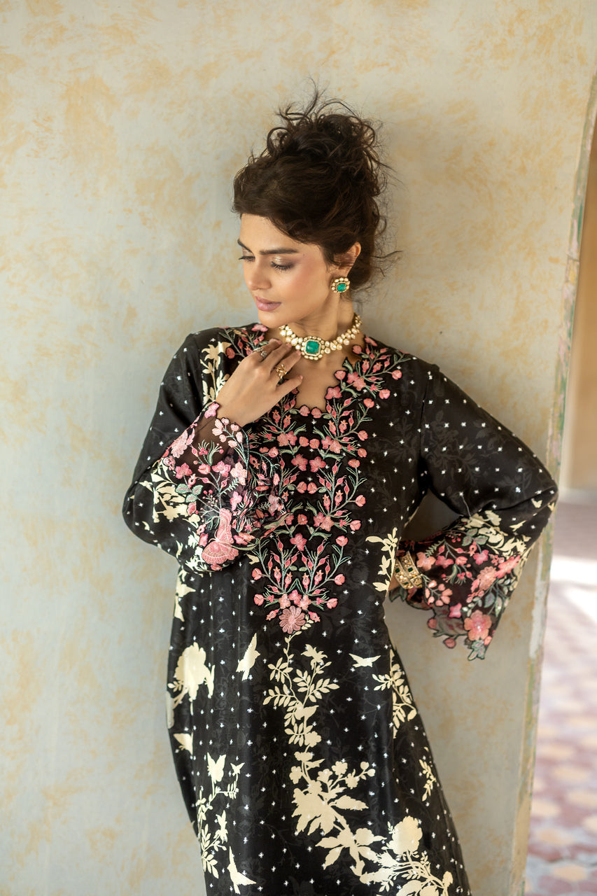 Black Charm Kaftan - RTD
