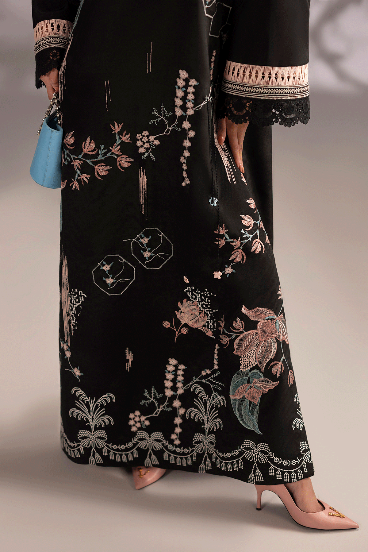 Sangria Trellis Shirt And Dupatta