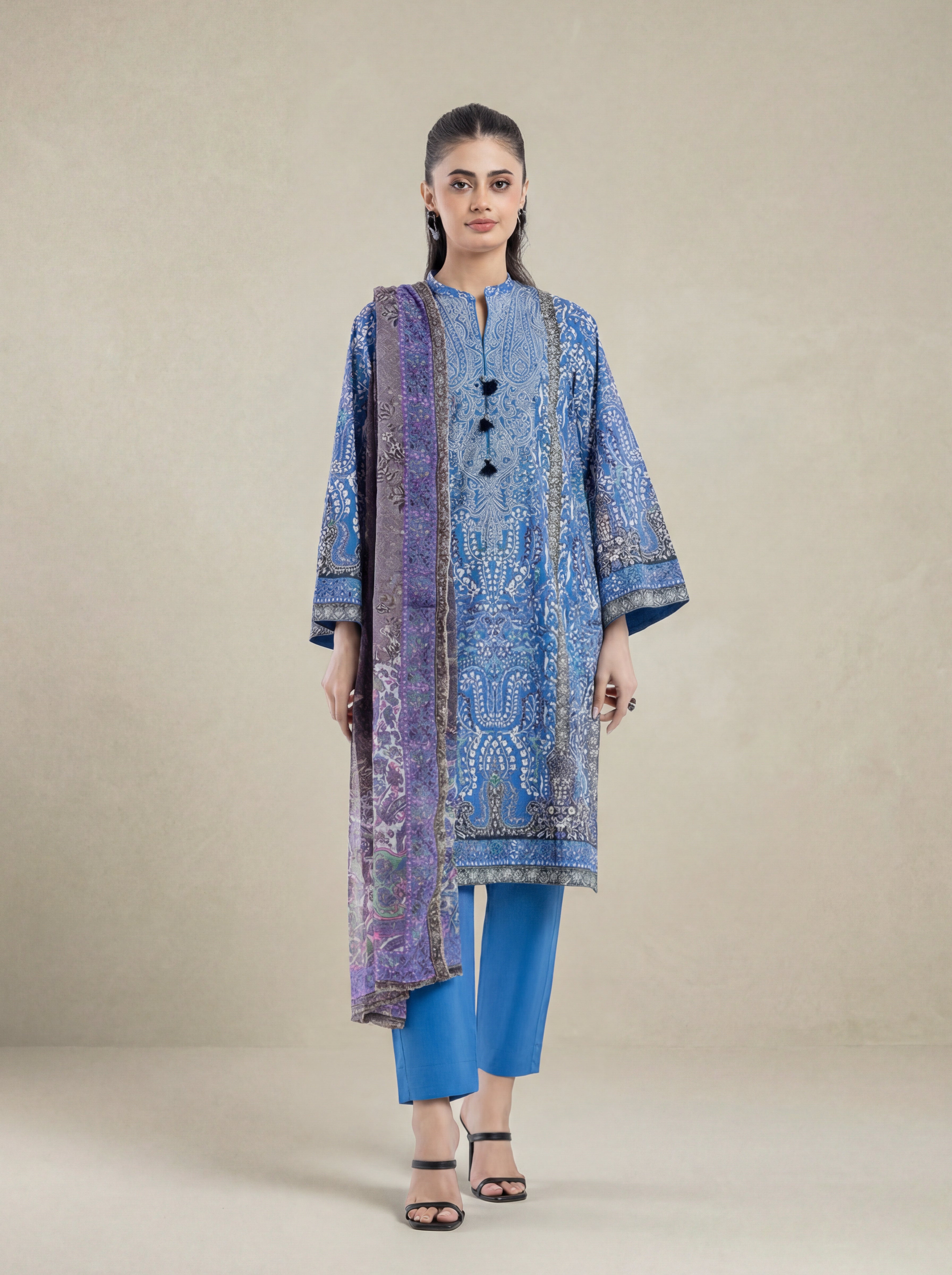 Blue-Cambric-3 Piece (WU3PPBW25LI1J25P)