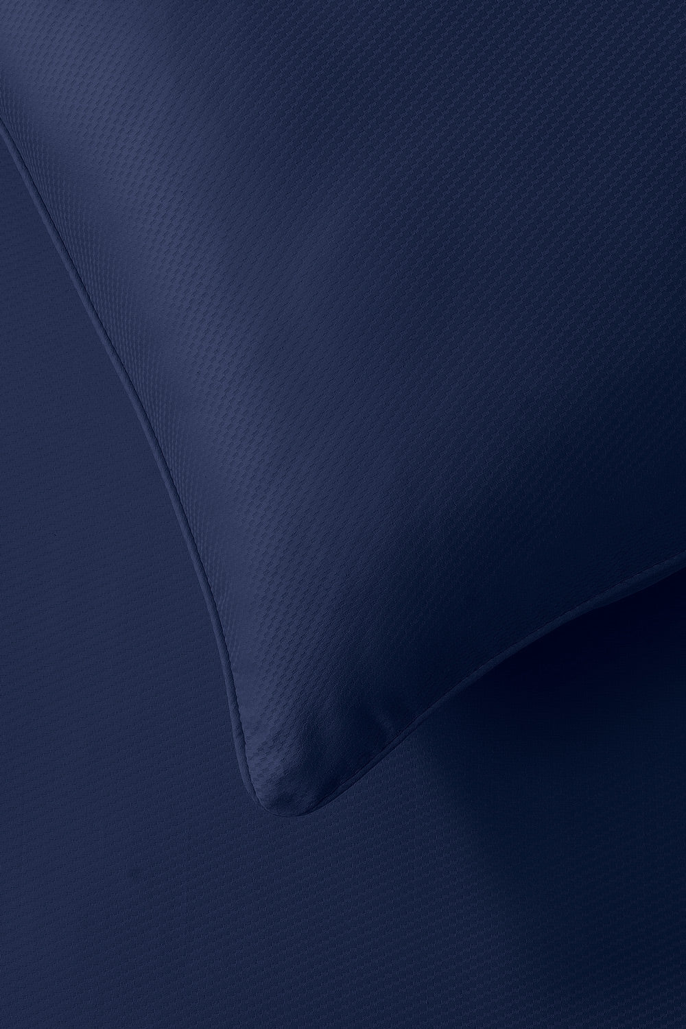 Blue Cube Dobby Bed Sheet Set