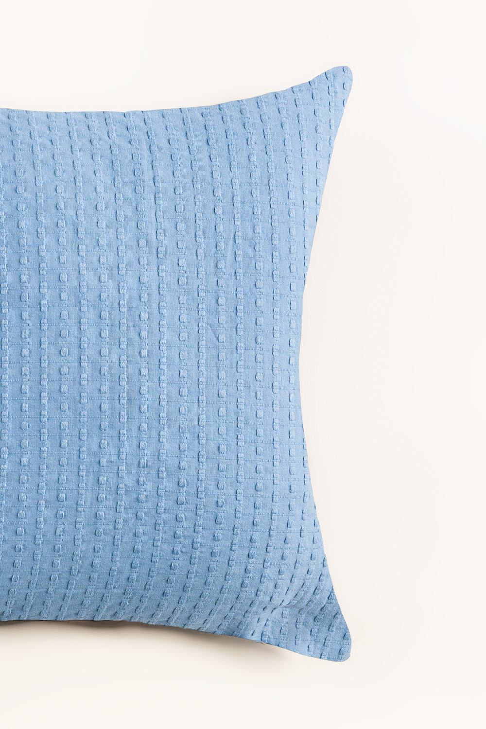 Blue Dyed Square Cushion