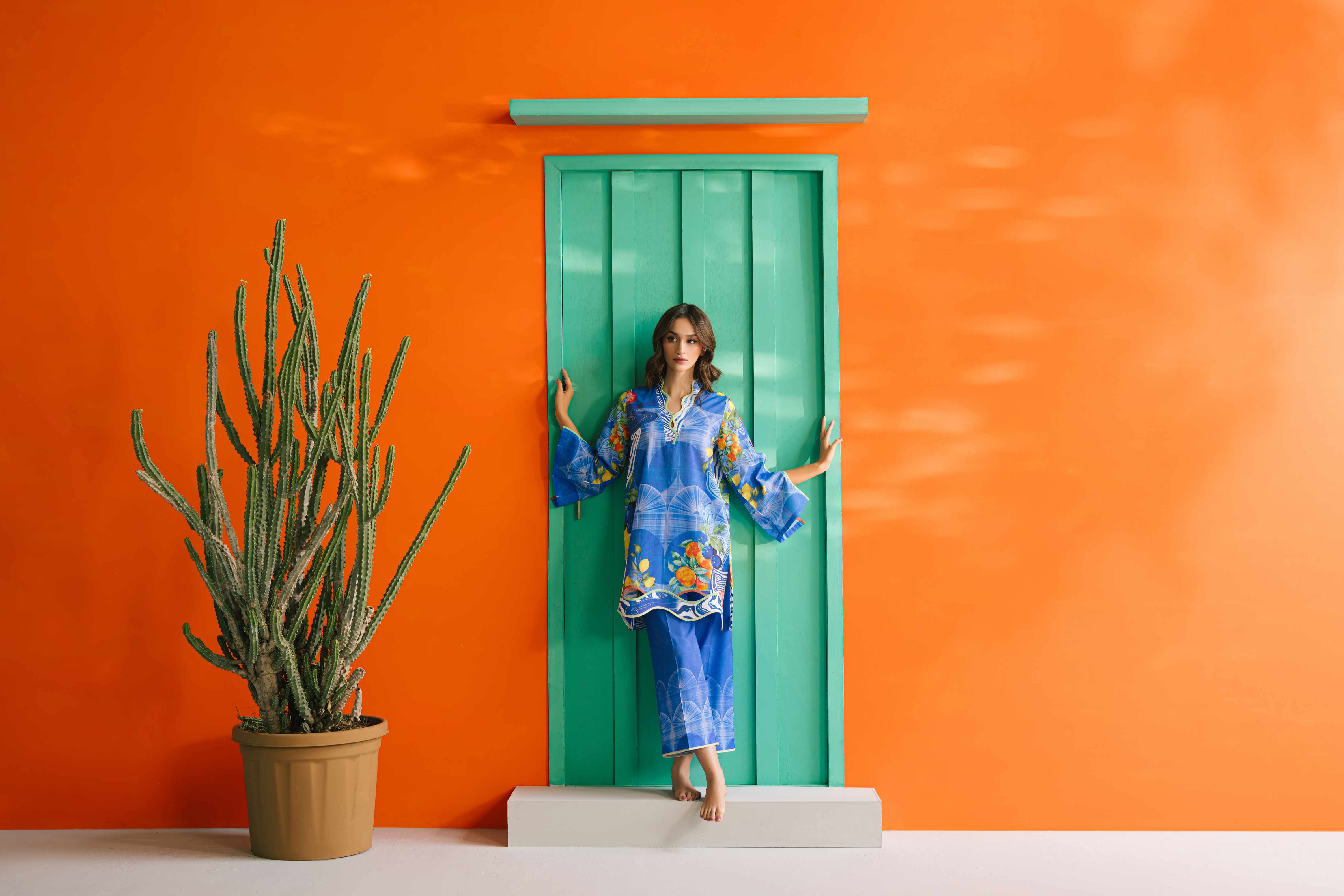 Blue Lemon Matching Set