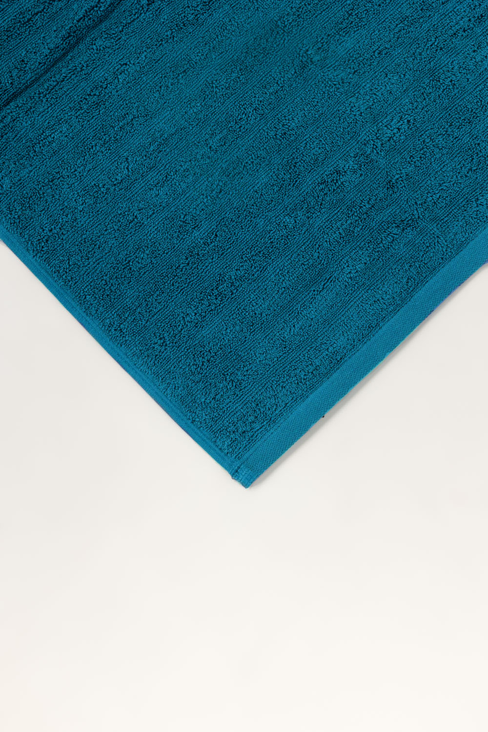 Blue Steel Combed Plain Towel