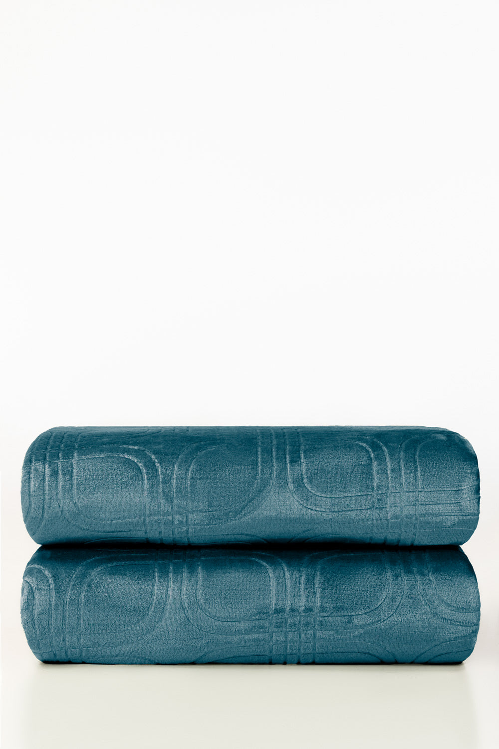 BlueBird Embossed Single Ply Fleece Throw